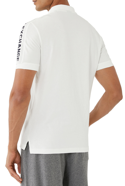 Logo Cotton Piqué Polo Shirt